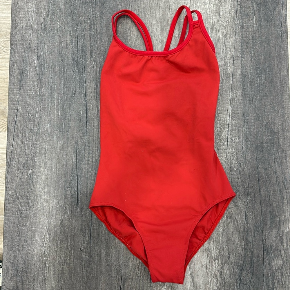 Leotard SoDanca A-Small Red Color
